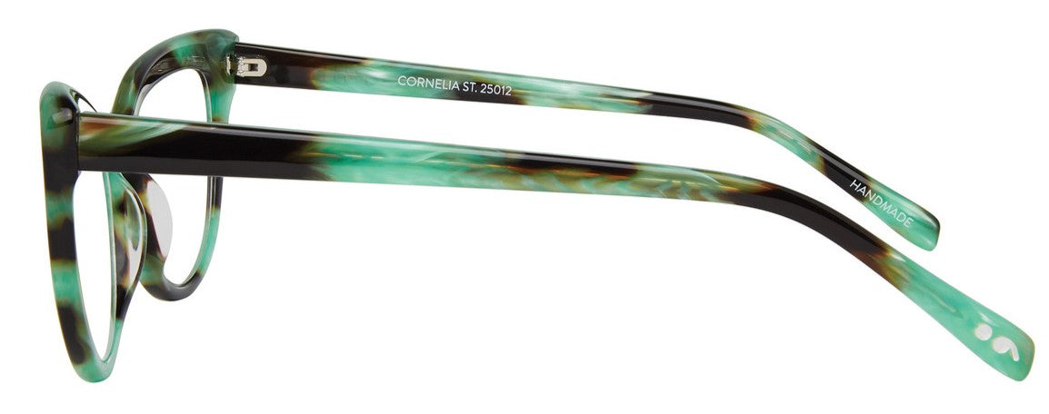 Cornelia Street in Black Tort, Blue Tort or Brown Tortoise