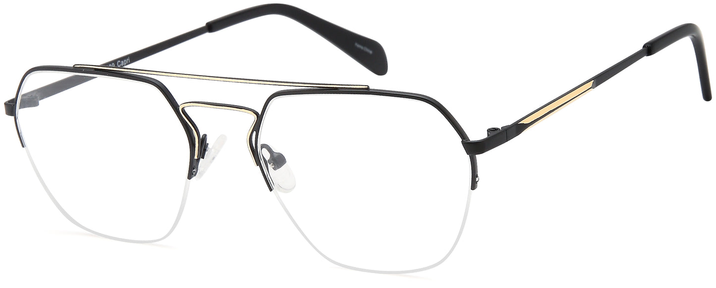 DiCaprio DC 199 In Black Gold, Blue Gunmetal or Brown Gunmetal