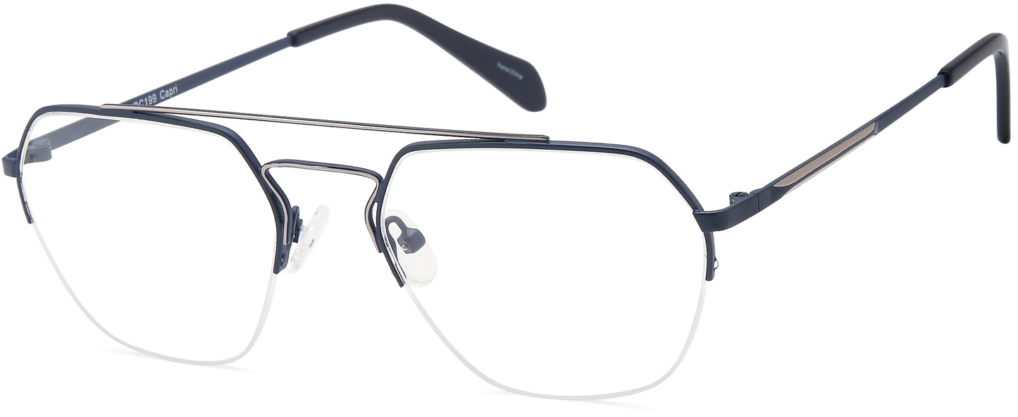DiCaprio DC 199 In Black Gold, Blue Gunmetal or Brown Gunmetal