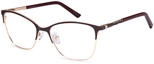 DiCaprio DC 205 In Black Gold, Burgundy Gold or Tan Gold