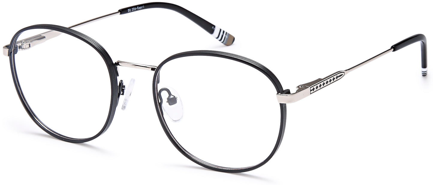DiCaprio DC 206 in Black Silver