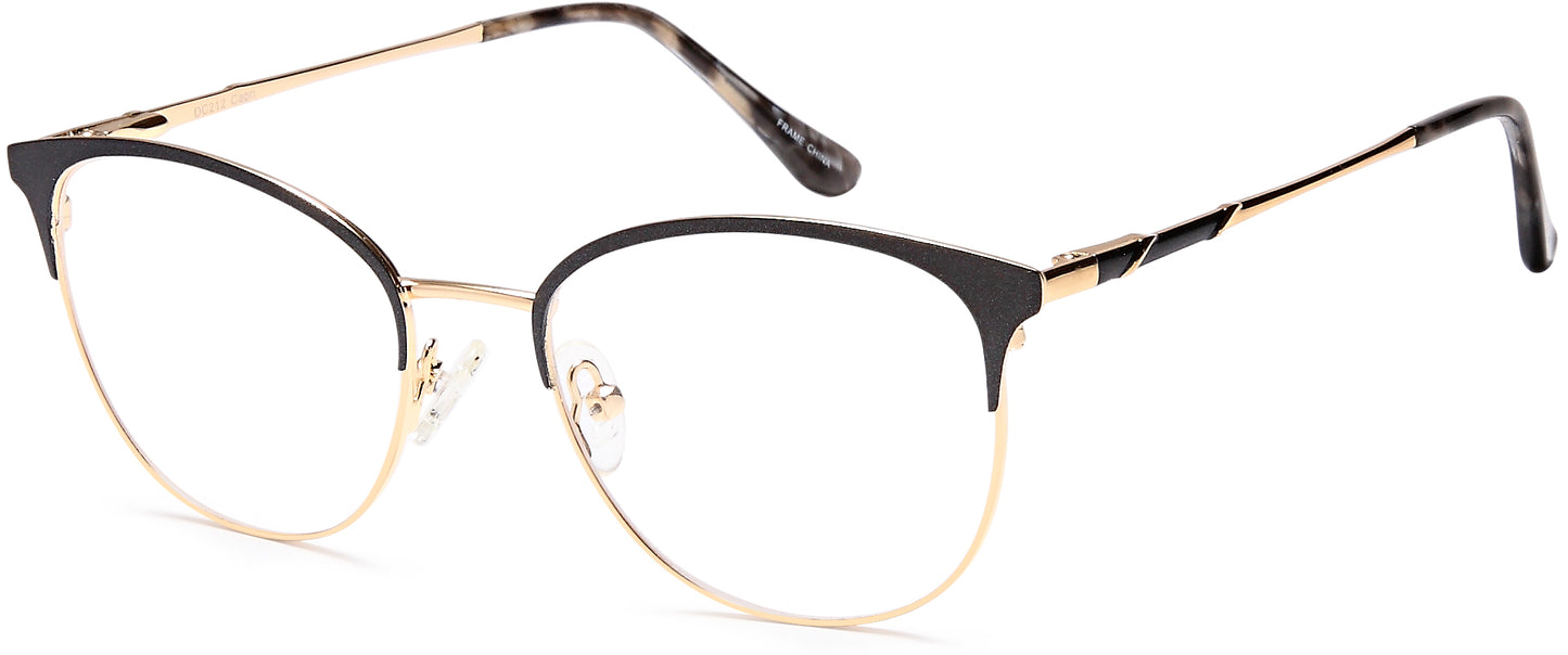 DiCaprio DC 212 in Black Gold, Blue Gold or Burgundy Gold