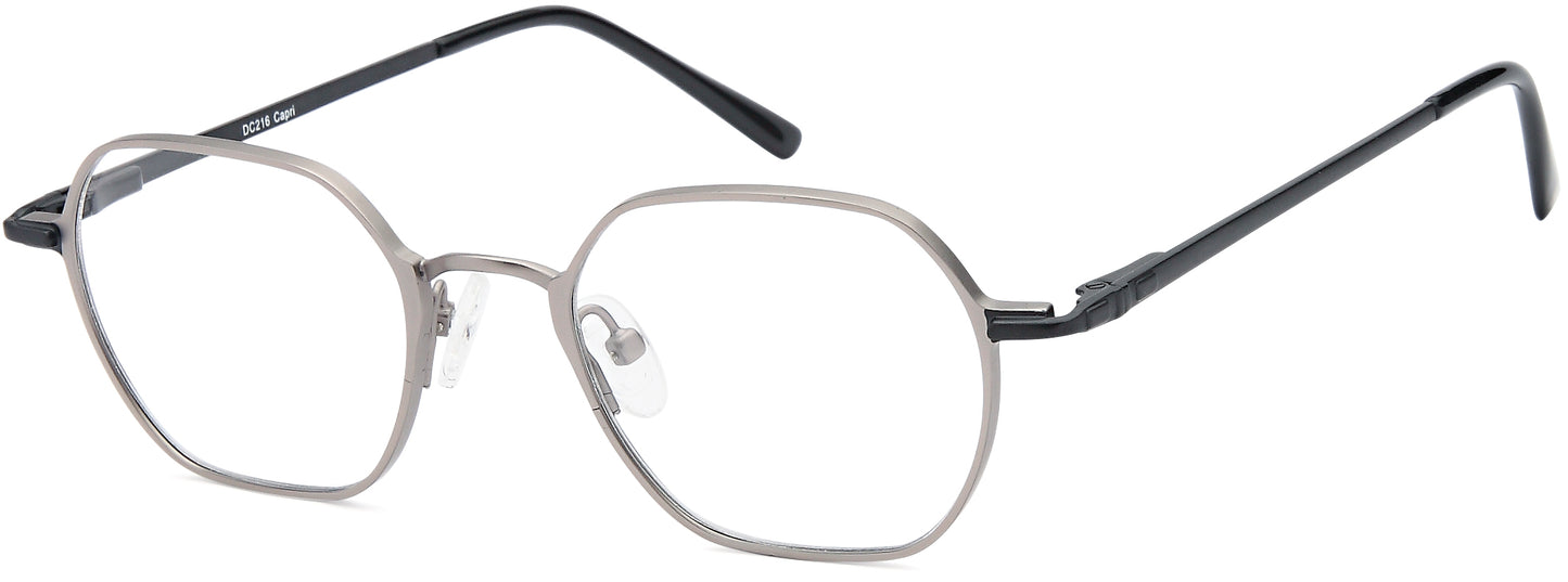 DiCaprio DC 216 in Black Gold, Blue Gunmetal or Gunmetal Black