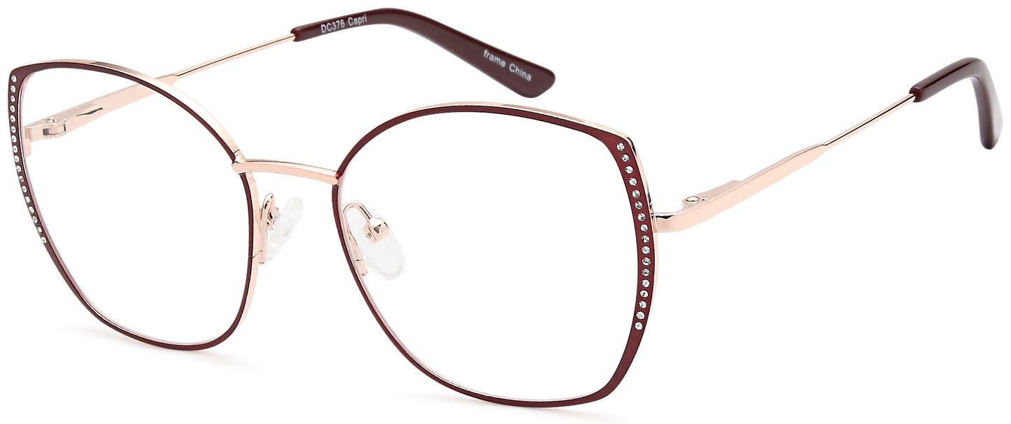 DiCaprio DC 376 in Beige Gold, Black Gold or Burgundy Gold