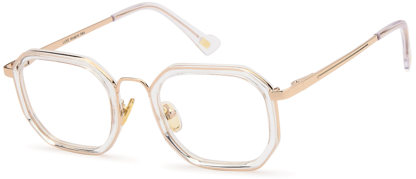 DiCaprio DC 505 in Black Gold, Crystal Gold