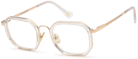 DiCaprio DC 505 in Black Gold, Crystal Gold