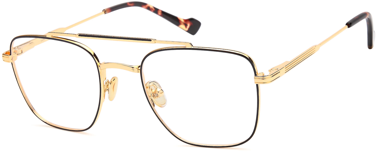 DiCaprio DC 509 in Black Silver, Black Gold or Silver Gold