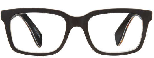 Gardiner Street Blue Light filtering in Black front/Auburn Canyon or Smoky Grey Fade