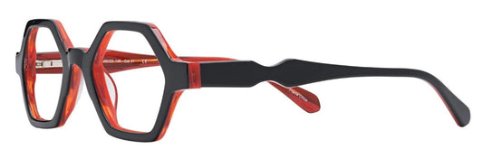 Renee's Readers Diane in Black/Red or Brown/Ivory