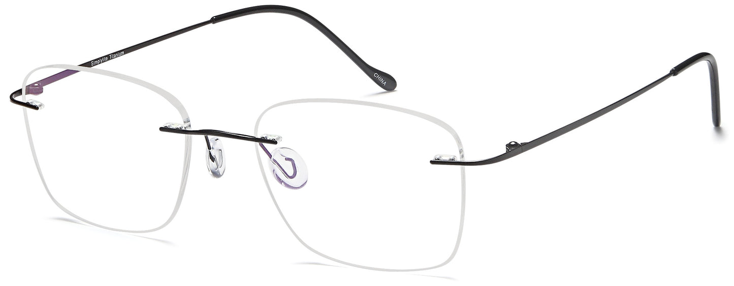 Simply Lite Titanium Rimless model 707