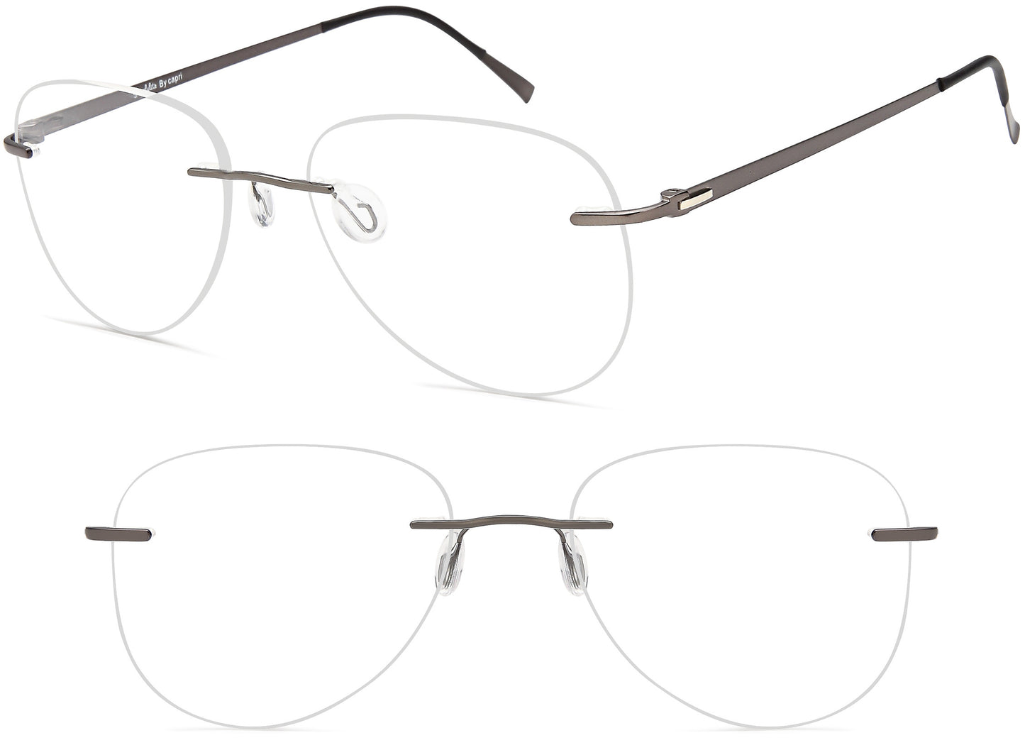 Simply Lite Titanium Rimless model 802
