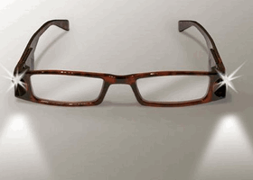 LightSpecs Nighttime Readers in Black or Dark Tortoise - ReadingGlassWorld