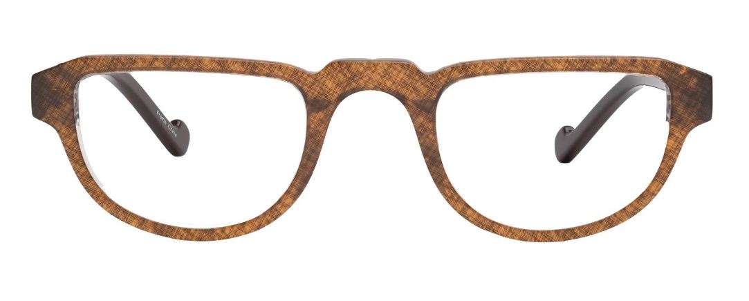 Renee's Readers Half Eye Chloe in Butterscotch and Brown Grid or Red and Black Grid