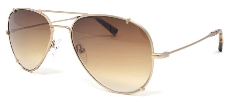 Scojo New York FUZZ Aviator sunglasses black or gold frame - ReadingGlassWorld