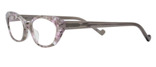 Renee's Readers Blue Light Blocking Cat Eye Lauren in Grey Rose or Brown Rose