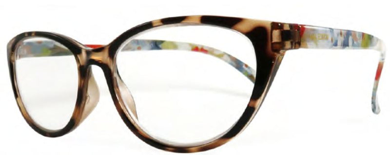 Max Edition ME4503 in Burgundy or Tortoise Floral - ReadingGlassWorld