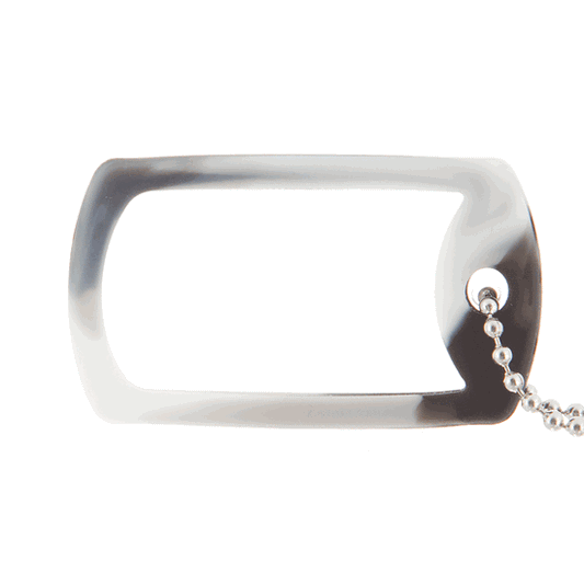 Ruggedized Tactical Dog Tag Monocle in Black or Camo - ReadingGlassWorld