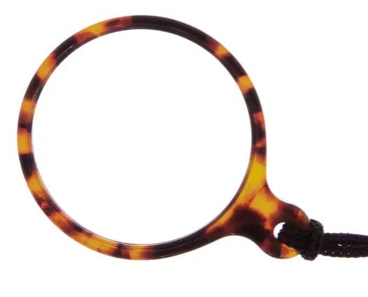 Sport Monocle in White Oak or Tortoise Reading Glasses