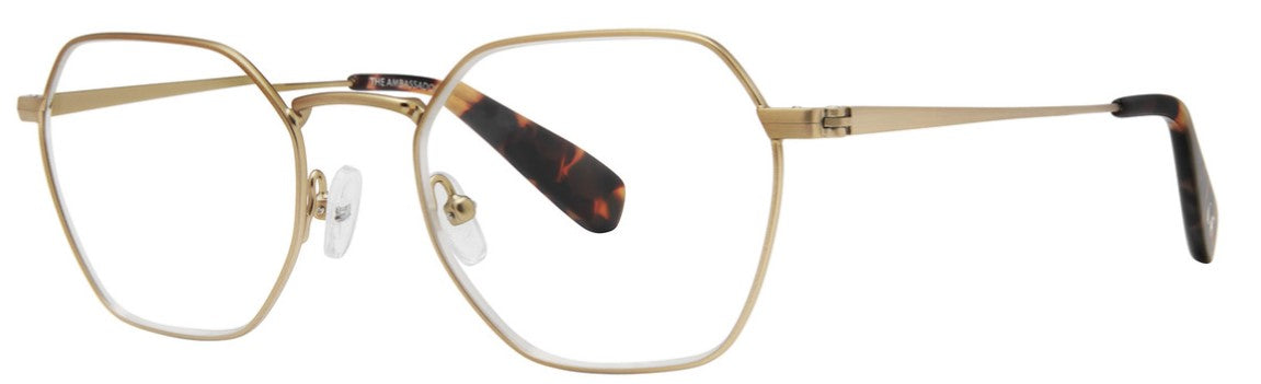 Scojo The Ambassador Reader in Black, Antique Gold or Brushed Silver