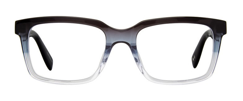 Gardiner Street Blue Light filtering in Black front/Auburn Canyon or Smoky Grey Fade