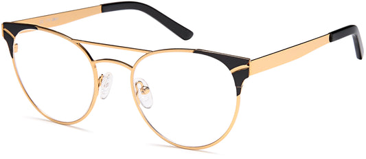 DiCaprio DC 179 In Gold Burgundy, Gold Black Or Silver Blue
