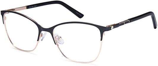 DiCaprio DC 205 In Black Gold, Burgundy Gold or Tan Gold
