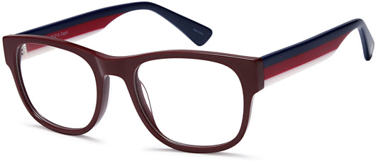 DiCaprio DC 210 In Black Green Red, Burgundy Blue Red White, Crystal Black Grey Or Tortoise Blue Red