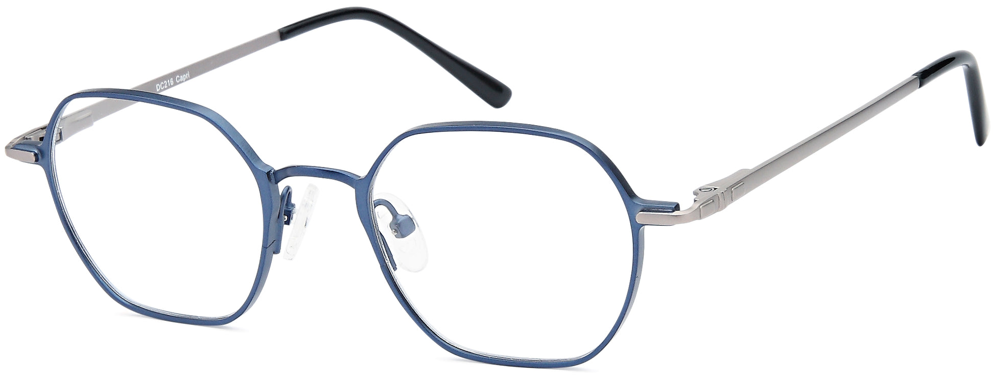 DiCaprio DC 216 in Black Gold, Blue Gunmetal or Gunmetal Black - Reading Glass World