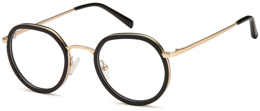 DiCaprio DC 341 In Black Gold or Navy Gunmetal
