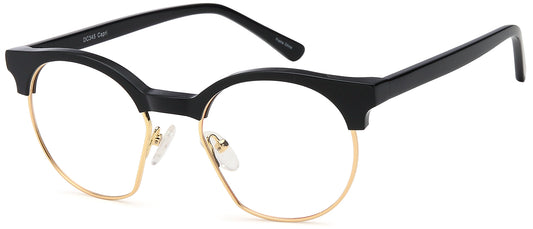 DiCaprio DC 345 In Black Gold, Navy Gold or Tortoise Gold