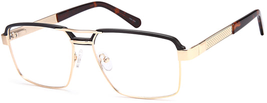 DiCaprio DC 353 In Gold Black, Gunmetal Blue or Silver Black