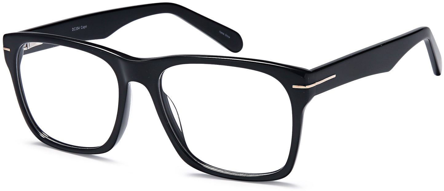 DiCaprio DC 354 in Black, Blue Tortoise or Clear