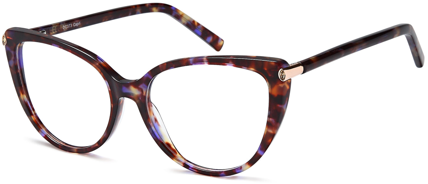 DiCaprio DC 373 in Black, Burgundy or Tortoise