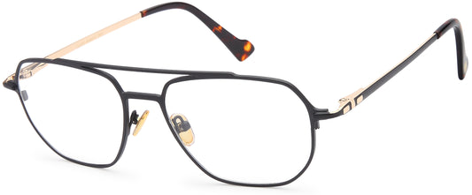 DiCaprio DC 502 in Black Gold, Gold or Silver