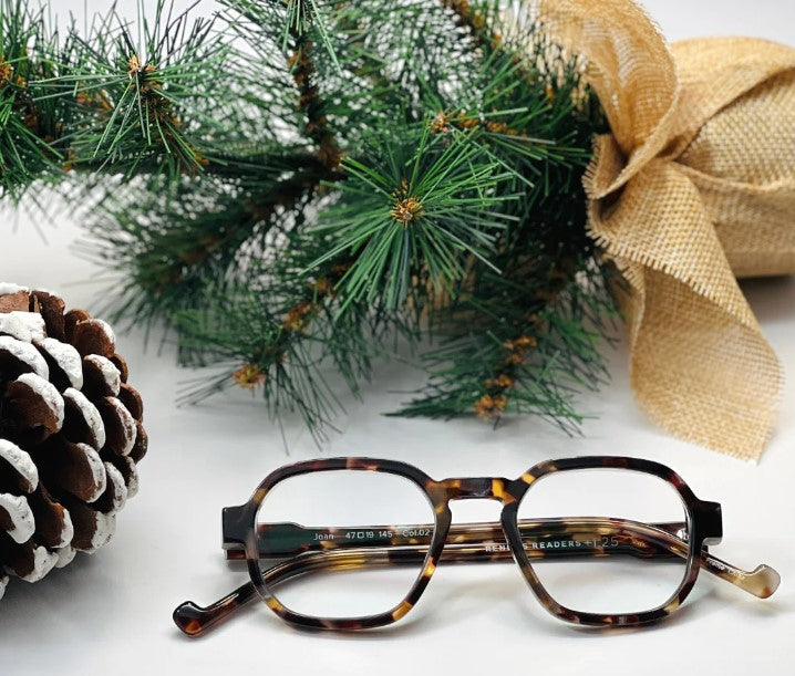 Renee's Readers Blue Light Blocking Joan in Fine Tortoise or Classic Black
