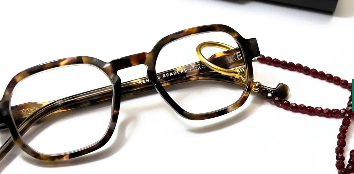 Renee's Readers Blue Light Blocking Joan in Fine Tortoise or Classic Black