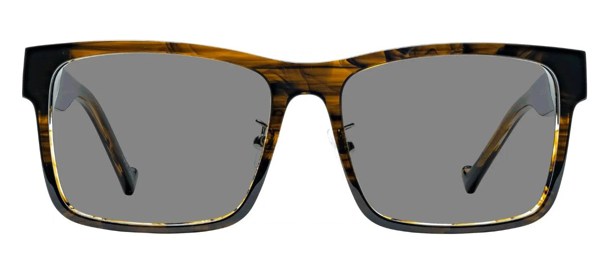 Renee's Readers Photochromic Jacob Dual Focus No-Line PROGRESSIVE Sun/Indoor reader in Charcoal Grey or Dark Brown
