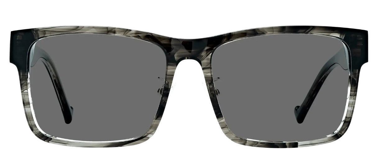 Renee's Readers Photochromic Jacob Dual Focus No-Line PROGRESSIVE Sun/Indoor reader in Charcoal Grey or Dark Brown
