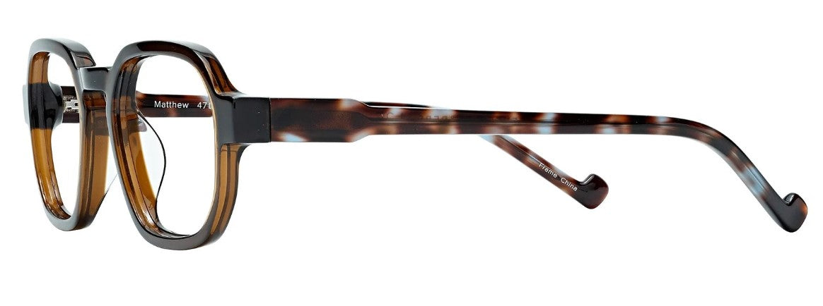 Renee's Readers Blue Light Blocking Matthew in Grey w/Blonde temples or Brown w/Brown Blue Temples