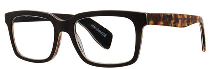 Gardiner Street Blue Light filtering in Black front/Auburn Canyon or Smoky Grey Fade