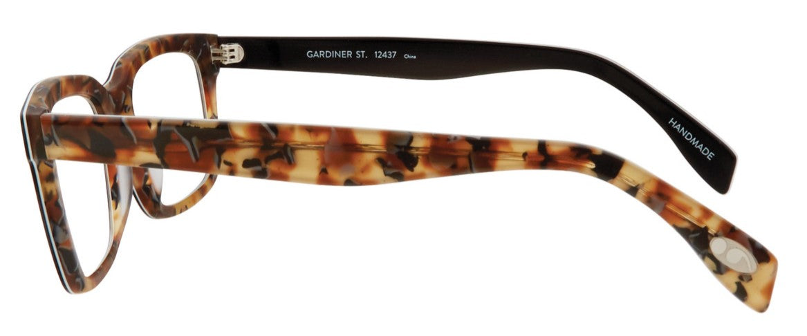 Gardiner Street Blue Light filtering in Black front/Auburn Canyon or Smoky Grey Fade