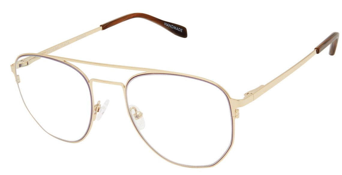 Federal Plaza Blue Light filtering in Black/Antique Silver or Tortoise Gold