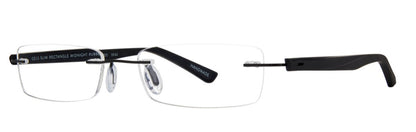 Scojo Gel Rimless Slim Rectangle in Midnight, Grey. Crystal or Tortoise