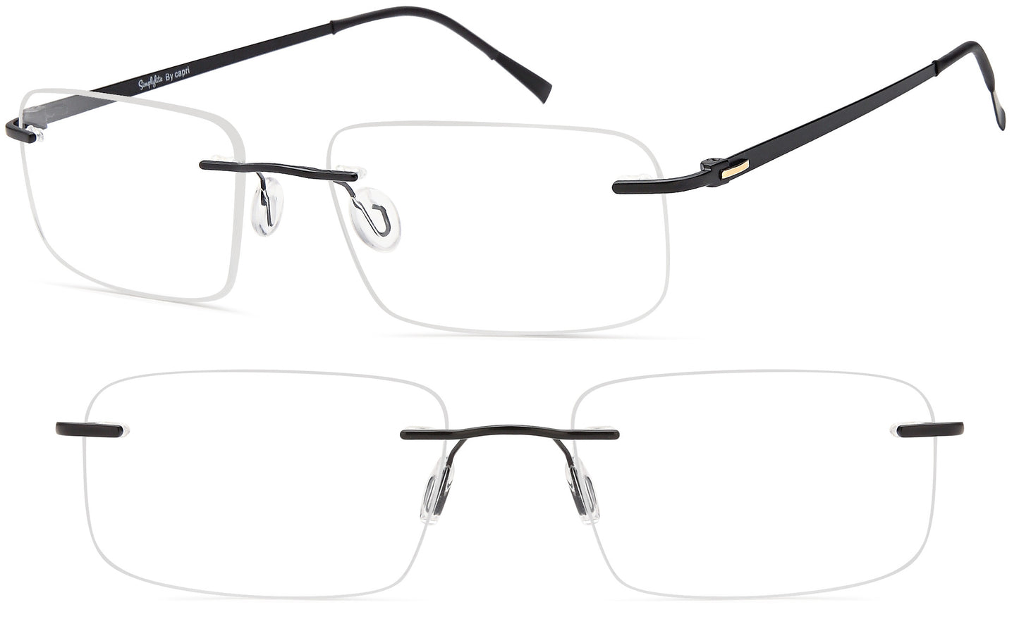 Simply Lite Titanium Rimless model 804
