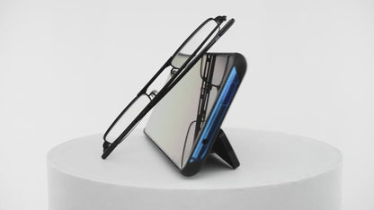 Slender Eyes 2.0 Compact Reader and Phone Stand in Black, Gold or Gunmetal