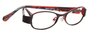 Renee's Readers Mirona in Jet Black w/Red or Fawn Brown w/Green - ReadingGlassWorld