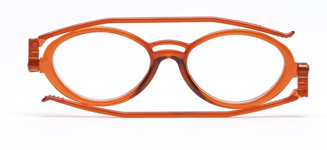 Nannini Italian 504 Compact Readers in Crystal, Matte Black, Matte Tortoise or Orange