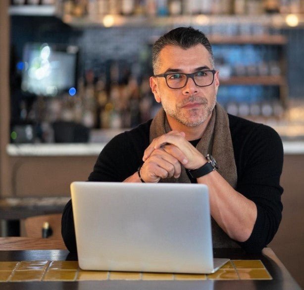 Renee's Readers Blue Light Blocking Chris in Matte Black or Matte Tortoise