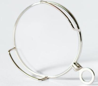 Classic Wire Rimmed Monocle, Medium (37mm) in Silver, Gold or Black - ReadingGlassWorld
