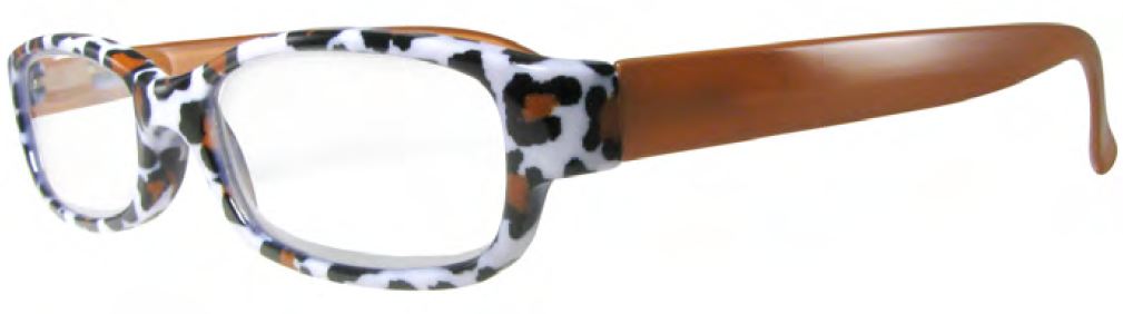 Evolution Eyes 8317 in Brown Leopard - ReadingGlassWorld